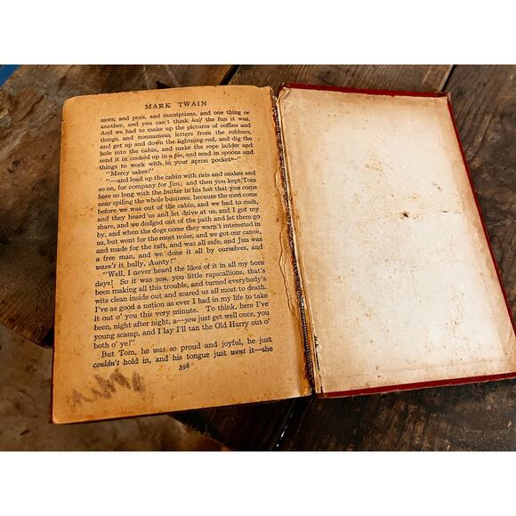 The Adventures of Huckleberry Finn Mark Twain 1918, Collectible, Hardcover - Picture 7 of 9